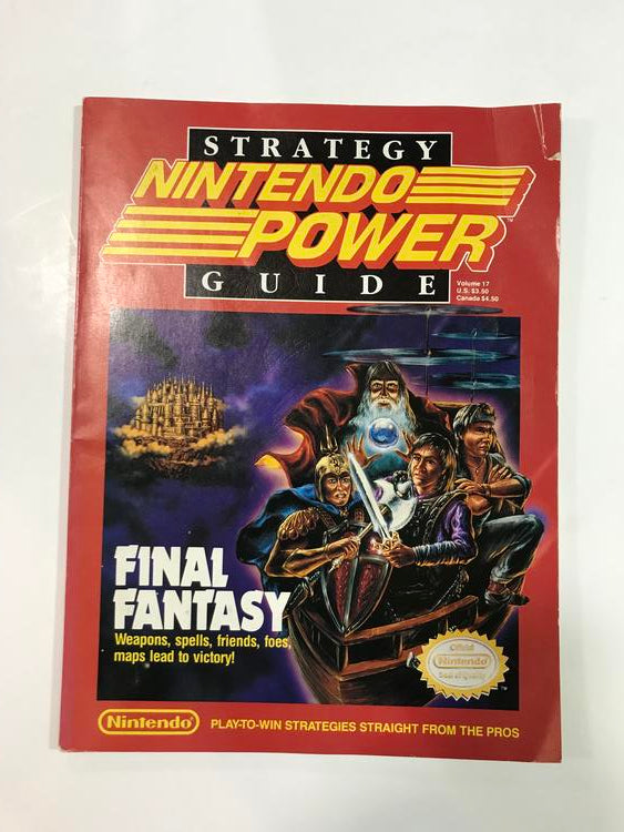 Final Fantasy 1 Nintendo Power HD Poster 