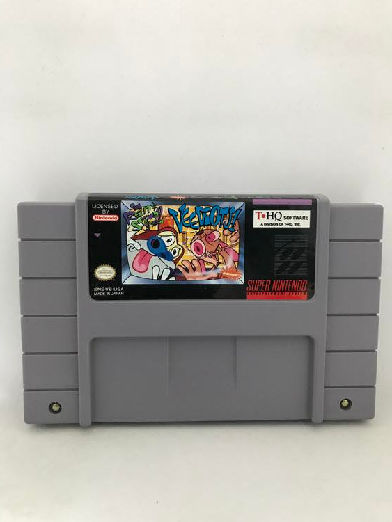 THE REN AND STIMPY SHOW VEEDIOTS (usagé) – Jeux+ Le Magot