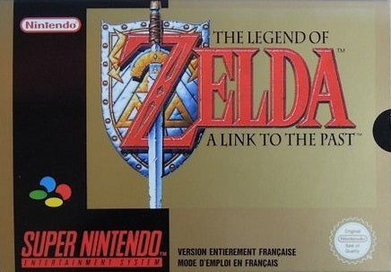 THE LEGEND OF ZELDA A LINK TO THE PAST - FRANCAIS (COMPLETE IN BOX ...